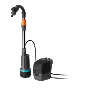 Pompa de udare cu acumulator Gardena 2400 ComfortAutomatic 18V, functie automata, timer