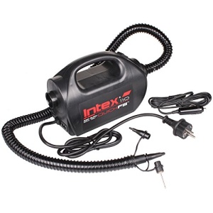 Pompa de umplere rapida Intex 230V/12V, 2 viteze, cablu de conectare pentru bricheta sau priza