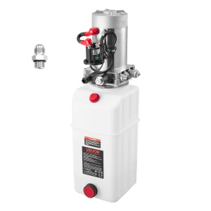 Pompa Hidraulica VEVOR 6 Qt, 12V DC, 3200 psi, pentru Kippanhanger