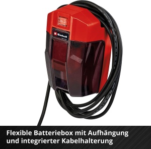 Pompa submersibila cu acumulator GE-PP 18 RB Li-Solo Power X-Change 18 V presiune de refulare max 2 bari max 3000 Lh cutie de baterii flexibila fara b - Img 6