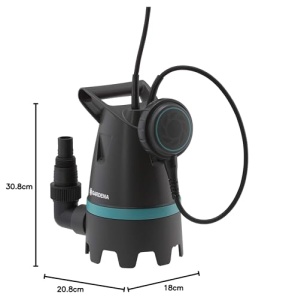 Pompa submersibila Gardena 10500 Basic 400W 10500 lh Negru - Img 8