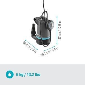 Pompa submersibila GARDENA Klarwasser 20000 BASIC 20000 lh Flotabilitate reglabila - Img 6