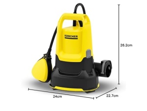 Pompa submersibila Karcher SP 9000 Flat 9000 lh Rest apa 1 mm Particule pana la 5 mm - Img 8