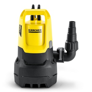 Pompa submersibila pentru apa murdara Karcher SP 11.000 Murdarie (debit: max. 11.000 l/h, inaltime apa reziduala: 25 mm, pompare apa cu particule de murdarie de pana la 20 mm, intrerupator plutitor) - Img 1