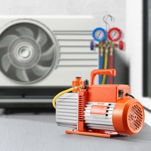 Pompa Vakuum VEVOR VP280 9 CFM 2 Trepte Compatibilitate R134a R22 R410a - Img 8