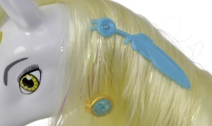 Ponei Simba 109480093 - Einhorn Onchao cu aripi mobile, accesorii si perie, roz - Img 5