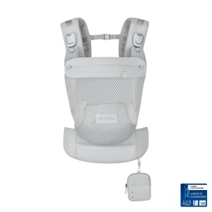 Port-Bebe CYBEX LAYA, autoajustabil, 3-15 kg, culoare Fog Grey - Img 2