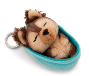 Porte-chei NICI Yorkshire Terrier 8cm in cosulet albastru - cadou ideal - Img 3