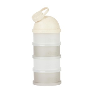 Portioner lapte praf Babymoov - 4 compartimente, capacitate 12 masuri, bej