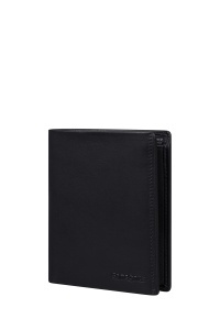 Portofel Samsonite Attack 2 SLG, 12.8 cm, Negru, cu RFID