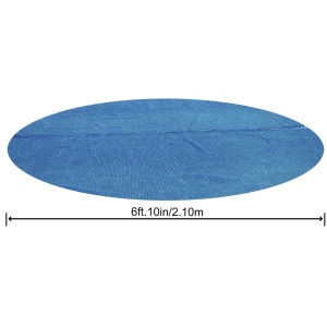 Prelata solara Bestway Flowclear(tm), O 210 cm, pentru piscine rotunde de 244 cm(tm), albastru - Img 3