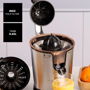 Presa electrica pentru citrice Taurus Easy Press 1000, 1000W, inox, 650ml - Img 6