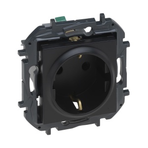 Priza monobloc Legrand Niloe Step 3 x 2PT 16A, 250V, Anthrazit