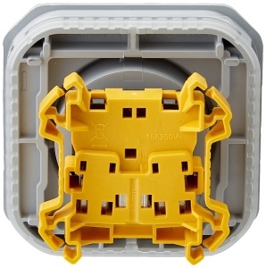 Priza waterproof Legrand Plexo IP55 16A cu capac, gri - Img 2