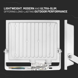 Proiector LED V-TAC E-SERIES 50W Alb, 4000 Lumen, IP65 - Img 14
