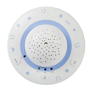 Proiector pentru Somn Alecto BC-125 cu 3 Culori, Melodii Linistitoare, Portabil - Img 4