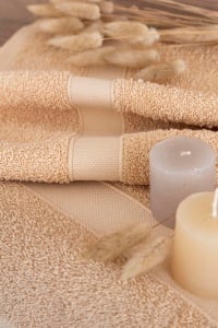 Prosoape Todocama 5502 100 Bumbac Extra Moi 70x140 cm Set 2 Bucati Bej - Img 3