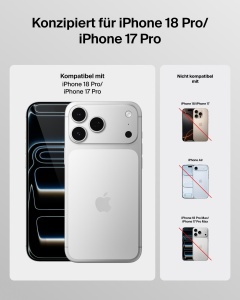Protectie Display TemperedGlass Belkin pentru iPhone 18 Pro Max17 Pro Max, 2 bucati - Img 3
