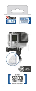 Protectie Ecran Action Camera Trust Urban 21300, 2 Bucati, Transparenta, Rezistenta la Apa - Img 3