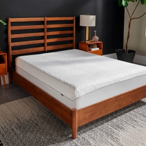 Protectie pentru saltea Tempur King Alb impermeabila material respirabil