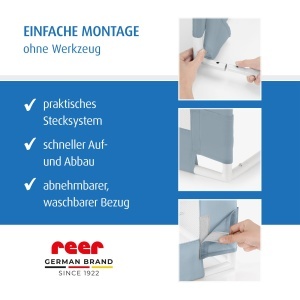 Protectie Rausfallschutz pentru Pat Reer Sleepn Keep, 150 cm, 50 cm inaltime - Img 7
