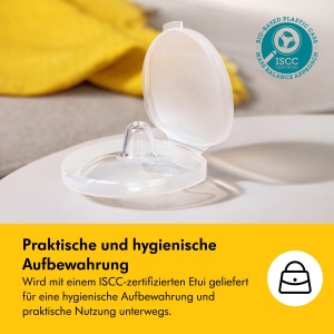 Protectoare pentru alaptare Medela Contact 16 mm BPA-Free Set 2 bucati - Img 9