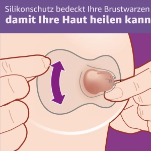 Protector pentru Brusti Philips Avent SCF15303, Mediu, 2 Bucati, Silikon - Img 3
