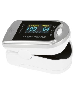 Pulsoximetru ProfiCare(r) Oximetru de deget pentru masurarea pulsului si saturatiei de oxigen pe deget, 3 in 1 pentru masurarea pulsului, saturatiei de oxigen si indicelui de perfuzie, oximetru clema pentru degete PC-PO 3104 - Img 9