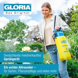 Pulverizator de gradina GLORIA prima 5 5 Litri Presiune maxima 3 bar - Img 2