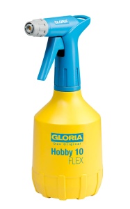 Pulverizator de mana Gloria Hobby 10 FLEX | Sticla de pulverizare de 1 l cu pompa cu cursa dubla | Pulverizare aeriana | Duza de pulverizare reglabila continuu - Img 1