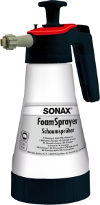 Pulverizator de spuma SONAX 1 litru (1 bucata) pentru un model uniform de spuma si un rezultat de curatare si mai amanuntit | Nr. art. 04965410