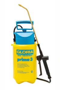 Pulverizator sub presiune GLORIA prima 3 | Pulverizator de gradina | Pulverizator pentru protectia culturilor | Capacitate 3 L | Duza reglabila din alama | compact pentru gradina mica