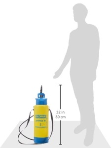 Pulverizator sub presiune GLORIA prima 8 | Pulverizator de gradina de 8 l, pulverizator de buruieni|Cu stralucire din alama + duza reglabila din alama, suport - Img 4