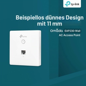 Punct de acces Wi-Fi TP-Link EAP230-Wall, 1167 Mbits, 2 porturi Gigabit, design elegant - Img 3