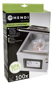 Pungi vidat HENDI 300x400mm 75um pentru aparate de vidat rezistente la temperaturi extreme