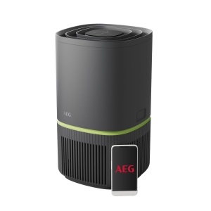 Purificator de aer AEG Pure 5000, 41 m, Culoare Gri inchis