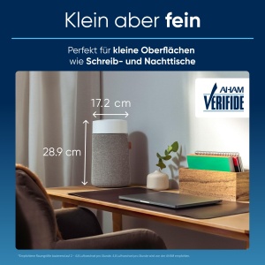 Purificator de aer Blueair Blue Pure Mini Max, compact, 99,97 filtrare, design scandinav - Img 2