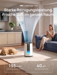 Purificator de aer DREO 338S, 195 mh CADR, 3-in-1 HEPA, 4 viteze - Img 2