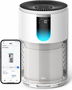Purificator de aer DREO 539S, CADR 269 mh, HEPA, pentru camere de pana la 55 m
