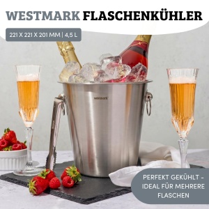 Racitor de Bauturi Westmark 4.5L din Otel Inoxidabil, Ideal pentru Petreceri si BBQ - Img 2