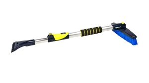 Racitor de gheata MICHELIN 2in1 cu perie telescopica, 110 cm, rezistent la -30C