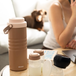 Racitor de lapte matern BEABA, capacitate 480 ml, din otel inoxidabil, racire 24h - Img 8