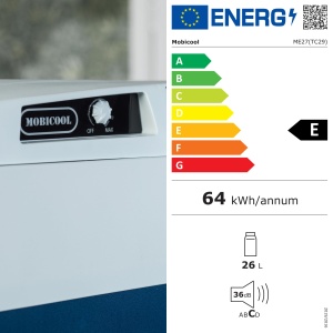 Racitor electric Mobicool ME27, 26L, 12V si 230V, albastru - Img 6