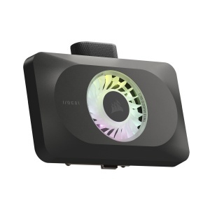 Racitor GPU Hibrid CORSAIR iCUE LINK XG3 RGB pentru NVIDIA RTX 40704070 Ti, Negru