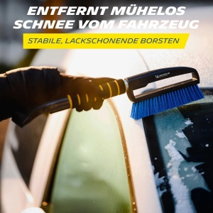 Racleta auto MICHELIN cu perie de zapada 2 in 1 53 cm rezistenta la temperaturi scazute - Img 3