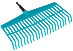 Racleta de gradina Gardena combisystem 43 cm, din plastic, usor de utilizat