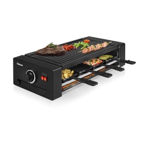 Raclette si Pizzar Tristar RA-2736, 1300W, 8 persoane, negru