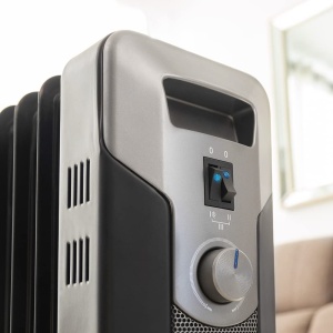 Radiator electric Cecotec ReadyWarm 7000, 1500 W, 7 module, negru - Img 4