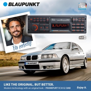 Radio auto 1-DIN Blaupunkt Frankfurt RCM 82 DAB, Bluetooth, 200W, Negru - Img 7
