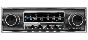 Radio auto 1-DIN Blaupunkt Frankfurt Stereo MB, Oldtimer Design, DAB, Bluetooth, 4x50W